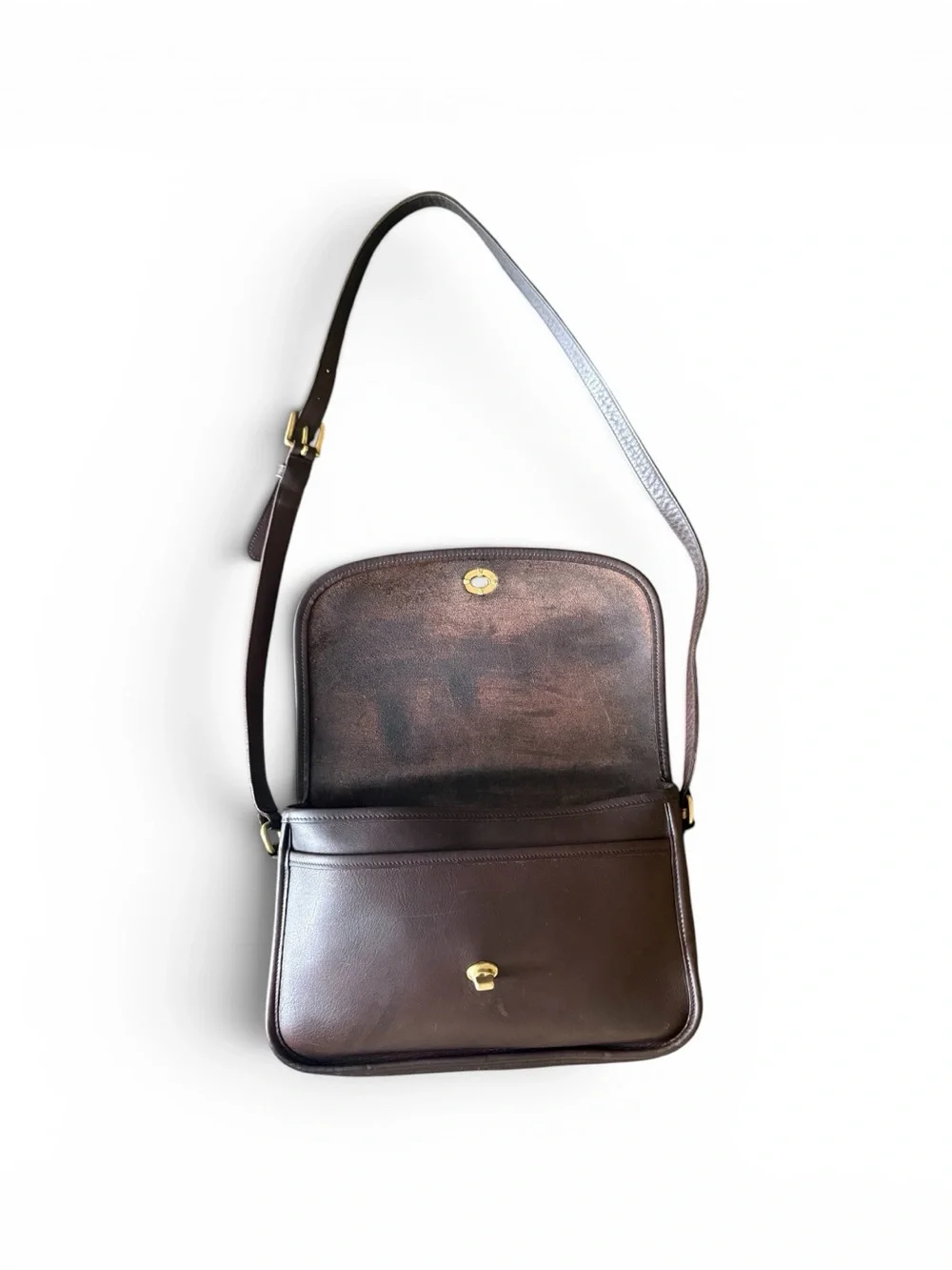 Vintage Coach City Bag 9790 | Mahogany Glovetanned Leather | Pristine Condition